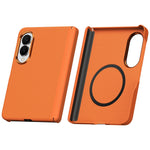 SULADA Til Samsung Galaxy Z Fold8 Beskyttende Magnetisk Cover Med Kevlar Gitter Tekstur Anti-Fingeraftryk PC Telefoncover