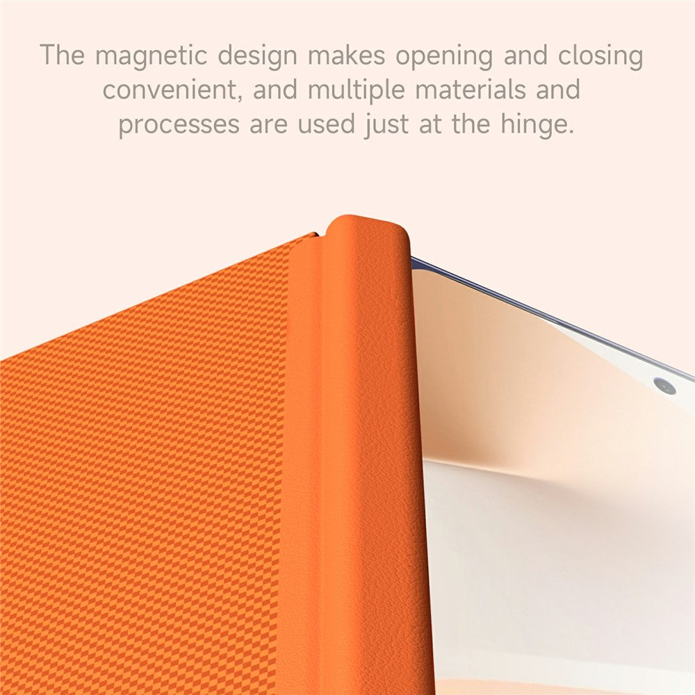 SULADA Til Samsung Galaxy Z Fold8 Beskyttende Magnetisk Cover Med Kevlar Gitter Tekstur Anti-Fingeraftryk PC Telefoncover