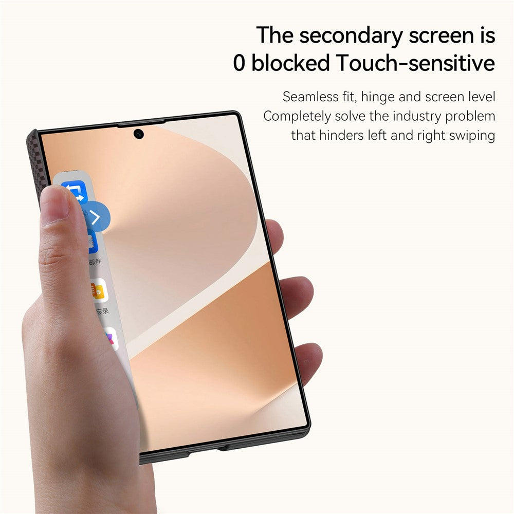 SULADA til Samsung Galaxy Z Fold8 Magnetisk Cover Stødsikkert Hårdt PC-telefonbagcover