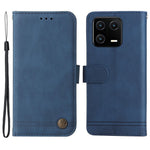 For Xiaomi 13 Pro 5G Leather Wallet Cases Skin Touch Phone Cover Stand with Strap