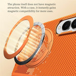 SULADA for Samsung Galaxy Z Fold8 Magnetic Case 360° Rotating Ring Kickstand Golden Mountain Pattern PC Slim Phone Cover