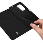 DUX DUCIS for Infinix Hot 70 Skin Pro Series Case Leather Stand Cover Card Holder