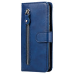 For Samsung Galaxy A54 5G PU Leather Cases with Zipper Pocket Wallet Phone Cover Stand