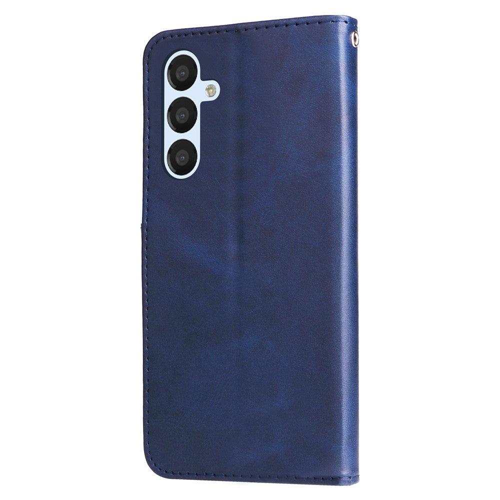 For Samsung Galaxy A54 5G PU Leather Cases with Zipper Pocket Wallet Phone Cover Stand