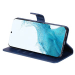 For Samsung Galaxy A54 5G PU Leather Cases with Zipper Pocket Wallet Phone Cover Stand