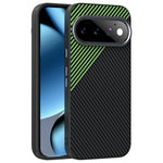 ABEEL til Google Pixel 11 Pro Magnetisk Cover Kulfibertekstur TPU PC PU Telefonbagside