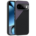 ABEEL til Google Pixel 11 Pro Magnetisk Cover Kulfibertekstur TPU PC PU Telefonbagside
