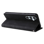 For Samsung Galaxy A54 5G Leather Wallet Cases Skin Touch Phone Cover Stand with Strap
