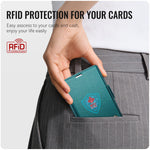 CASEME til Samsung Galaxy Z Fold8 cover 023-serien RFID-blokerende pung stand skinnende Litchi tekstur læder telefoncover