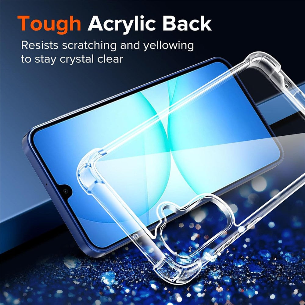 Til Samsung Galaxy A36 5G Cover Militær Standard Fald Beskyttelse Akryl + TPU Telefoncover