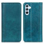 For Samsung Galaxy A34 5G Litchi Texture Split Leather Stand Phone Case Wallet Magnetic Auto-absorbed Shell Protection Cover