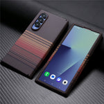 For Samsung Galaxy Z Fold4 5G Magnetic Case with Screen Protector Water Transfer Hard PC Hinge Protection Phone Cover