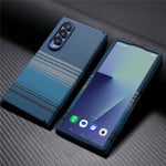 For Samsung Galaxy Z Fold4 5G Magnetic Case with Screen Protector Water Transfer Hard PC Hinge Protection Phone Cover