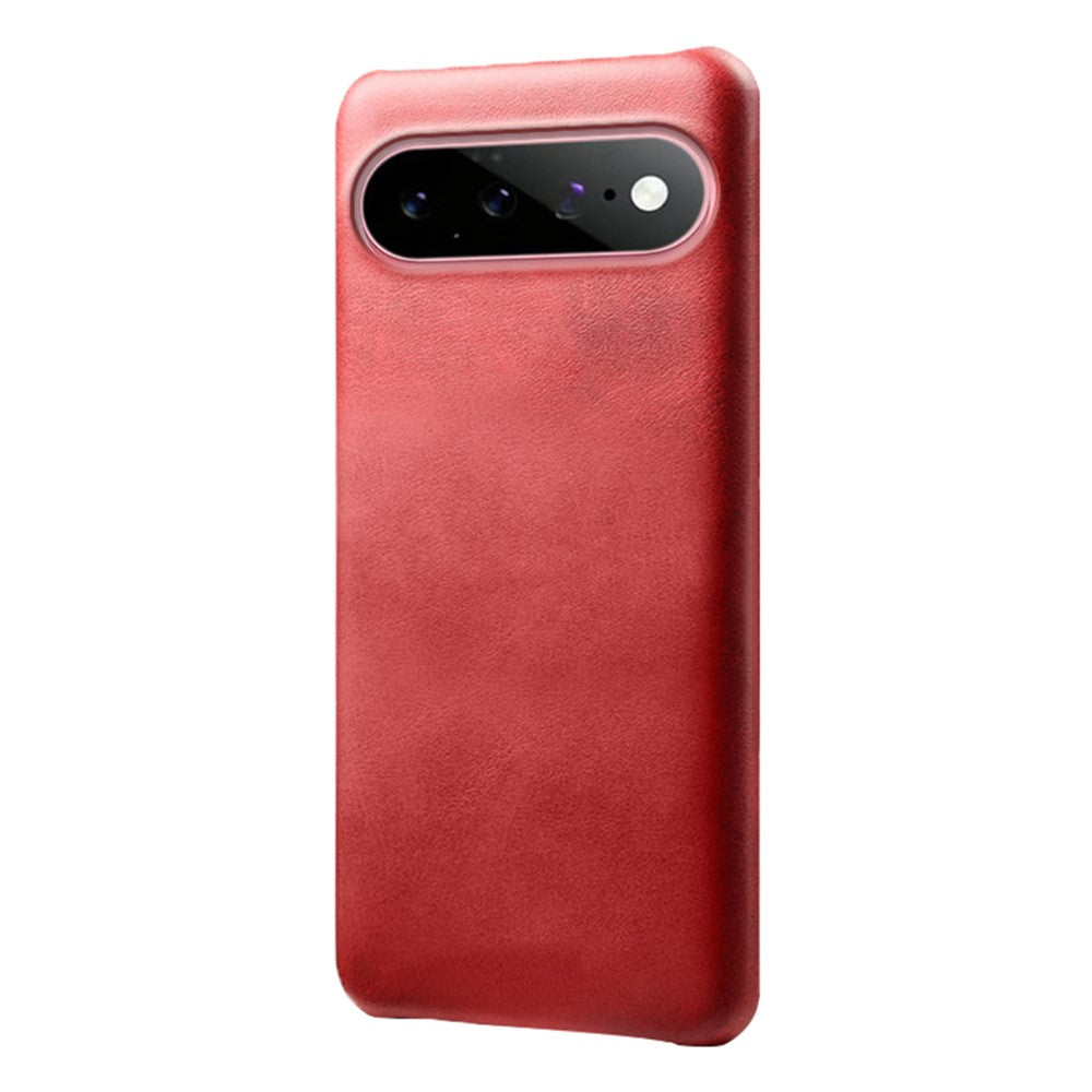 For Google Pixel 11 / 11 Pro Case Calf Texture PU Leather Hard PC Protective Phone Cover