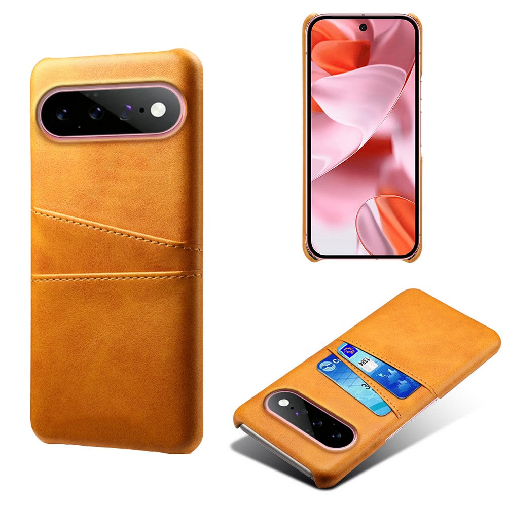 For Google Pixel 11 / 11 Pro Case Dual Card Slots PU Leather + Hard PC Phone Cover