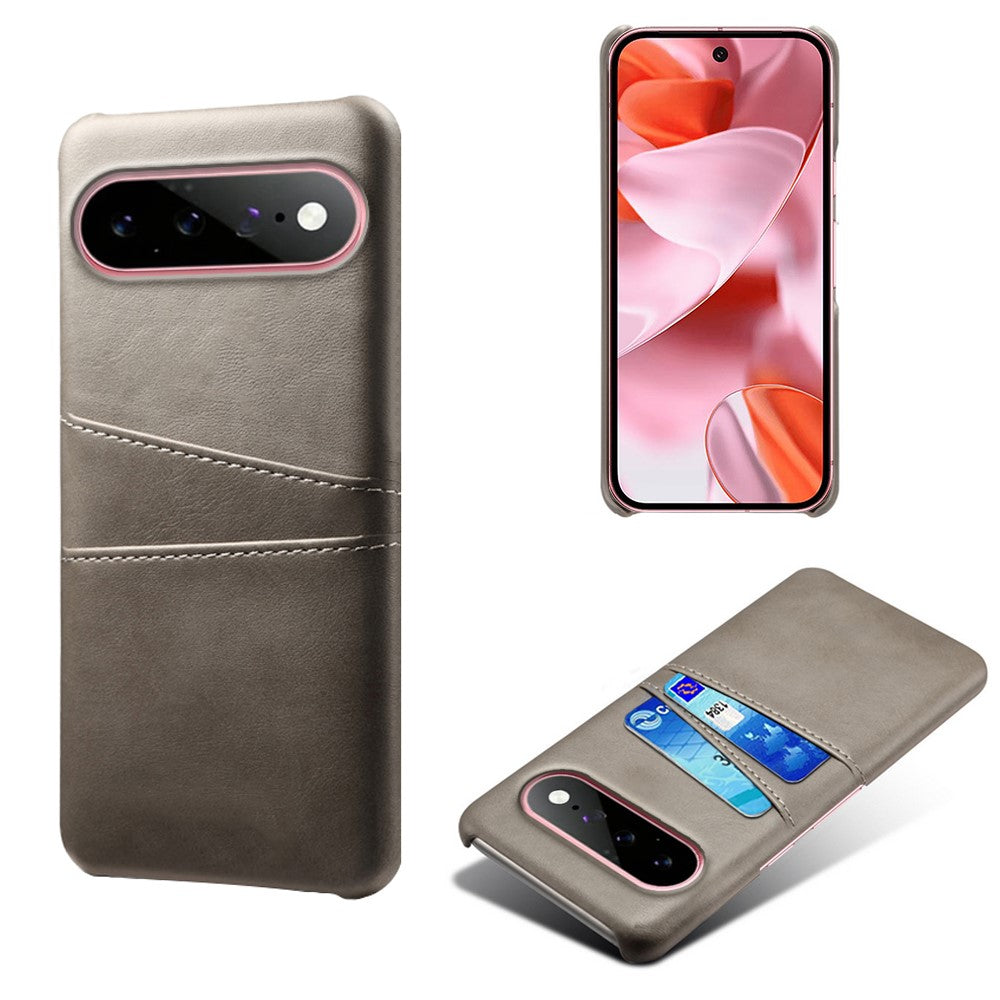 For Google Pixel 11 / 11 Pro Case Dual Card Slots PU Leather + Hard PC Phone Cover