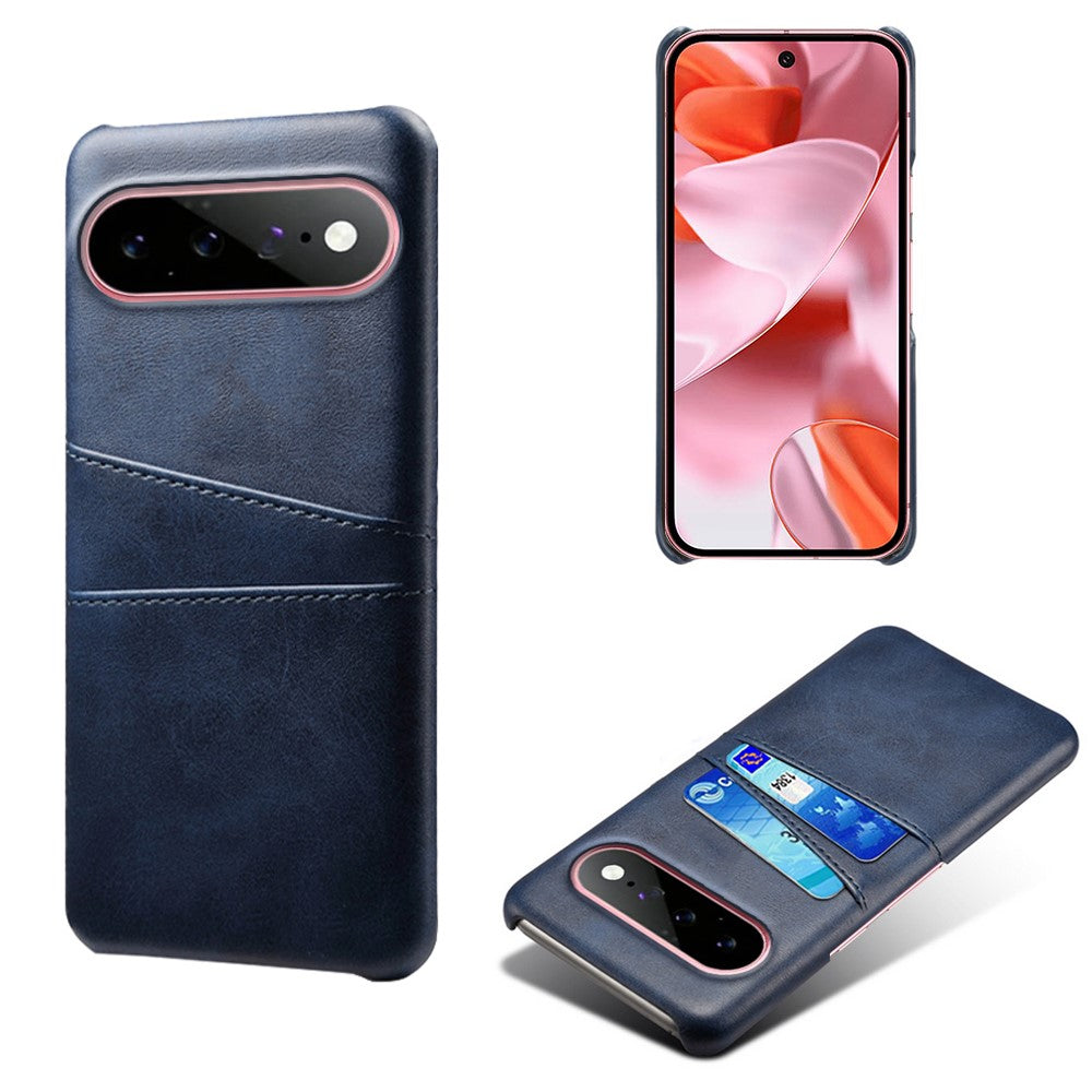 For Google Pixel 11 / 11 Pro Case Dual Card Slots PU Leather + Hard PC Phone Cover