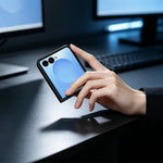 For Samsung Galaxy Z Flip8 Case Protective Stainless Steel + PC Phone Cover