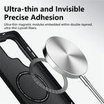 ABEEl for Samsung Galaxy S26 Ultra Magnetic Case PC + TPU Ultra Thin Minimalist Phone Cover
