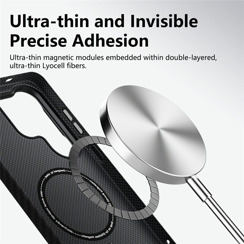ABEEl for Samsung Galaxy S26 Ultra Magnetic Case PC + TPU Ultra Thin Minimalist Phone Cover