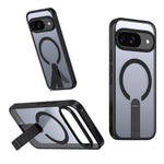Til Google Pixel 11 / Pixel 11 Pro Magnetisk Cover Støtteben TPU + Akryl Telefoncover
