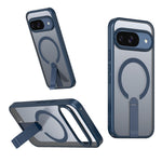 Til Google Pixel 11 / Pixel 11 Pro Magnetisk Cover Støtteben TPU + Akryl Telefoncover