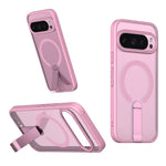 For Google Pixel 11 Pro XL Magnetic Case Kickstand TPU + Acrylic Phone Cover