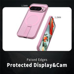 For Google Pixel 11 Pro XL Magnetic Case Kickstand TPU + Acrylic Phone Cover