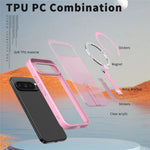 For Google Pixel 11 Pro XL Magnetic Case Kickstand TPU + Acrylic Phone Cover