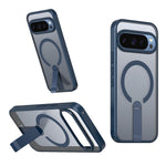 For Google Pixel 11 Pro XL Magnetic Case Kickstand TPU + Acrylic Phone Cover