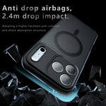 Til iPhone 18 Pro Max / 17 Pro Max Magnetisk Cover TPU + PC Mat "Skin Touch" Telefoncover