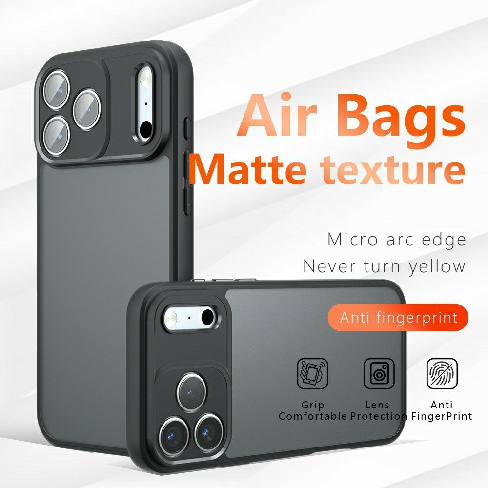 For iPhone 18 Pro Max / 17 Pro Max Case Skin-Touch TPU + PC Matte Phone Back Cover
