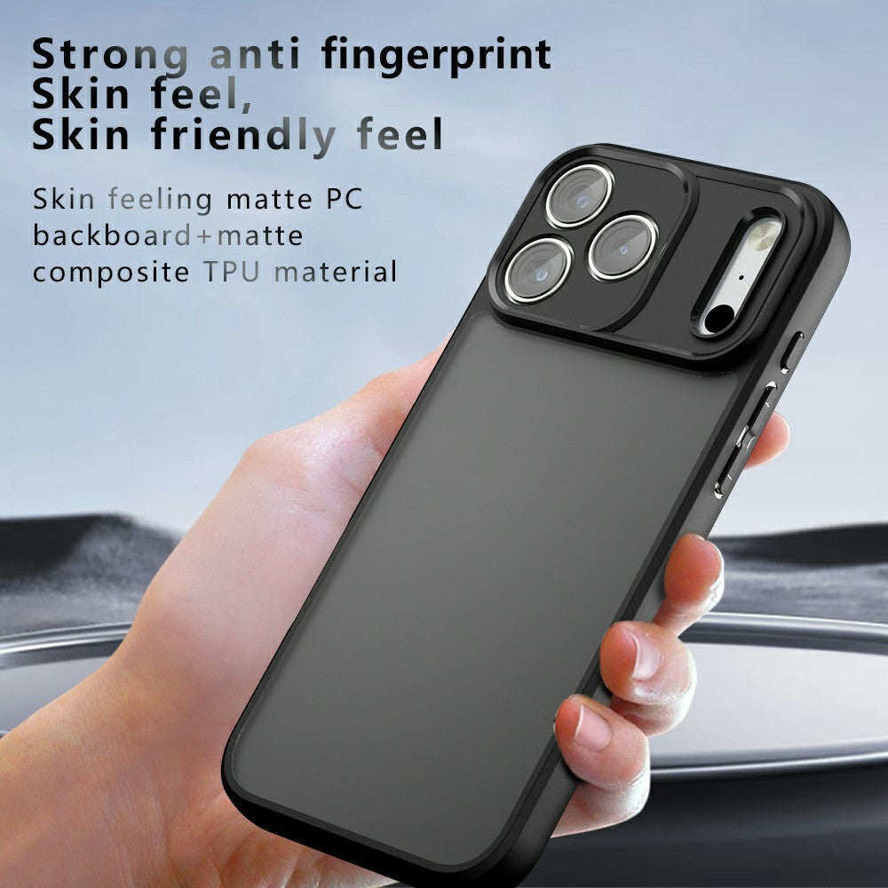For iPhone 18 Pro Max / 17 Pro Max Case Skin-Touch TPU + PC Matte Phone Back Cover