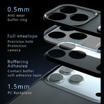 For iPhone 18 Pro Max / 17 Pro Max Case Skin-Touch TPU + PC Matte Phone Back Cover