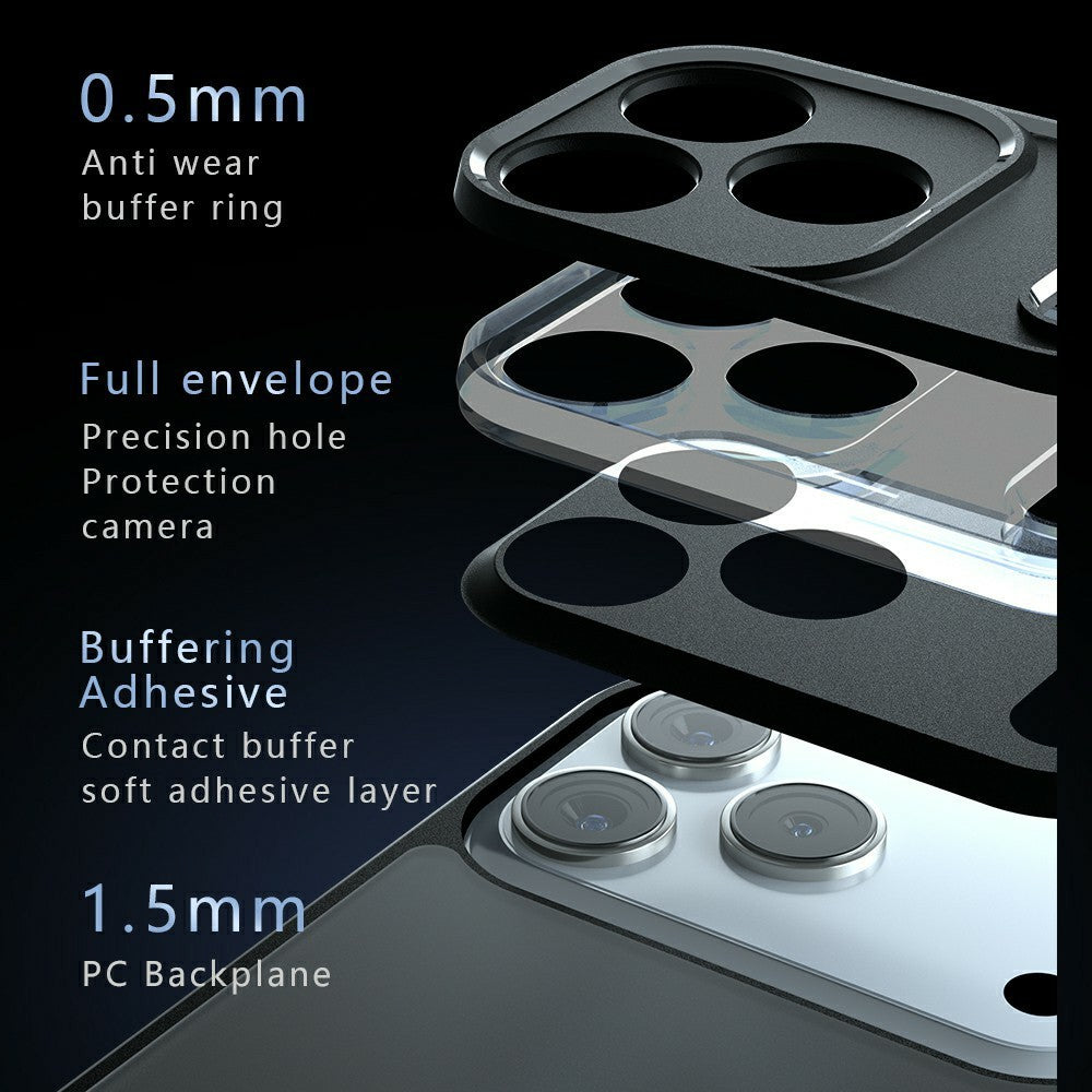 For iPhone 18 Pro Max / 17 Pro Max Case Skin-Touch TPU + PC Matte Phone Back Cover