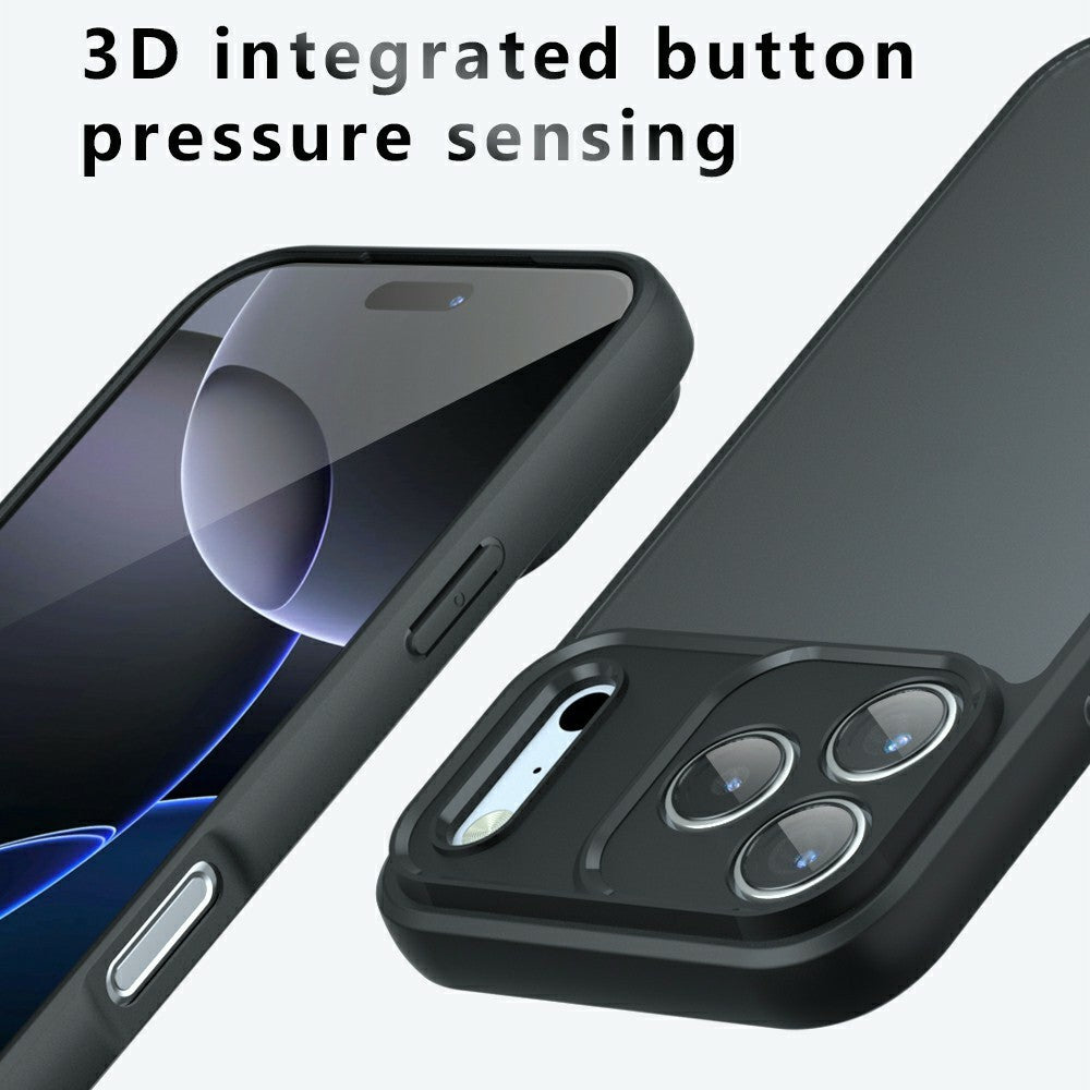 For iPhone 18 Pro Max / 17 Pro Max Case Skin-Touch TPU + PC Matte Phone Back Cover