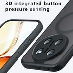 For Honor X80 Pro Max 5G Magnetic Case TPU + PC Matte Skin Touch Phone Cover
