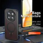 For Honor X80 Pro Max 5G Magnetic Case TPU + PC Matte Skin Touch Phone Cover