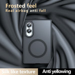 For Samsung Galaxy Z Fold8 Magnetic Case TPU + PC Matte Skin Touch Phone Cover