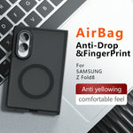 For Samsung Galaxy Z Fold8 Magnetic Case TPU + PC Matte Skin Touch Phone Cover