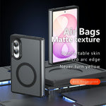 For Samsung Galaxy Z Fold8 Magnetic Case TPU + PC Matte Skin Touch Phone Cover