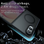 For Samsung Galaxy Z Fold8 Magnetic Case TPU + PC Matte Skin Touch Phone Cover