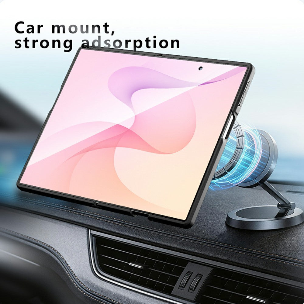 For Samsung Galaxy Z Fold8 Magnetic Case Clear TPU + PC Shockproof Phone Cover