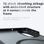 For Samsung Galaxy Z Fold8 Magnetic Case Clear TPU + PC Shockproof Phone Cover