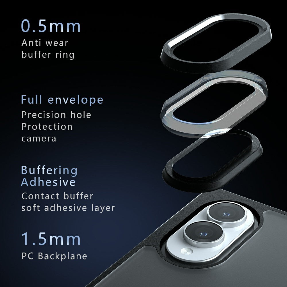 For Samsung Galaxy Z Fold8 Case Skin-Touch TPU + PC Matte Phone Back Cover