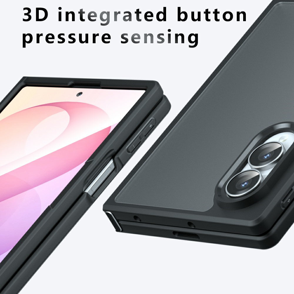 For Samsung Galaxy Z Fold8 Case Skin-Touch TPU + PC Matte Phone Back Cover