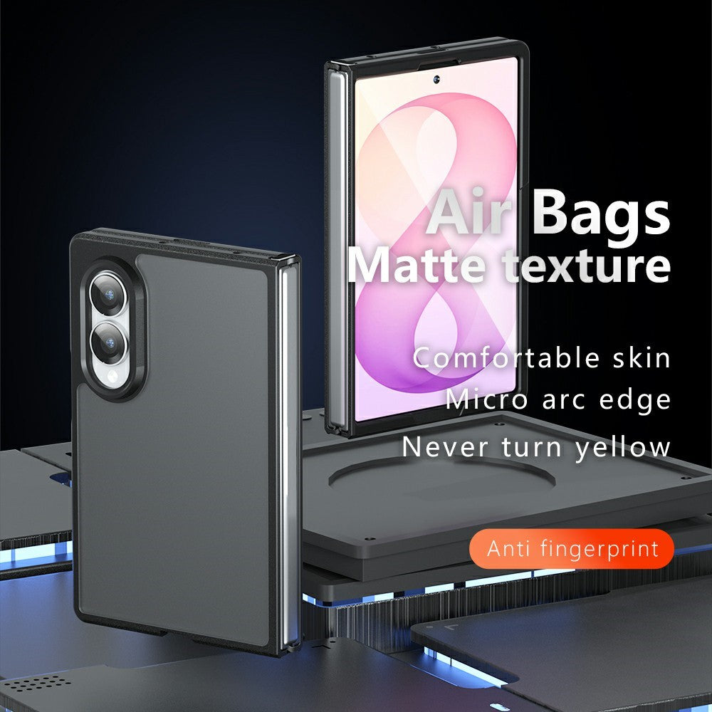 For Samsung Galaxy Z Fold8 Case Skin-Touch TPU + PC Matte Phone Back Cover