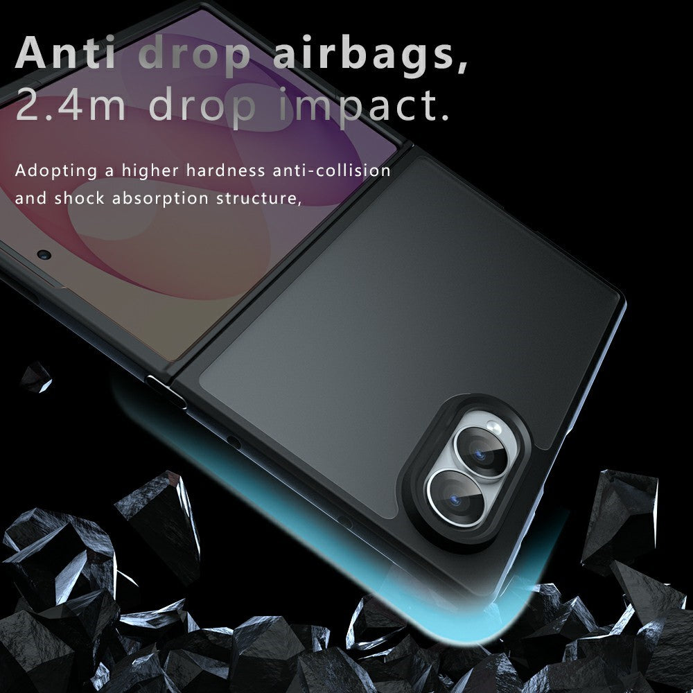 For Samsung Galaxy Z Fold8 Case Skin-Touch TPU + PC Matte Phone Back Cover