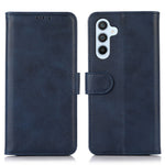 For Samsung Galaxy A34 5G Textured PU Leather Folio Flip Phone Case Full Protection Wallet Stand Cover