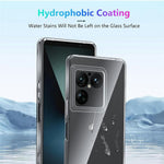 For Sony Xperia 1 VIII Case TPU Clear Phone Cover + 2PCS Tempered Glass Screen Film 2.5D Arc Edge